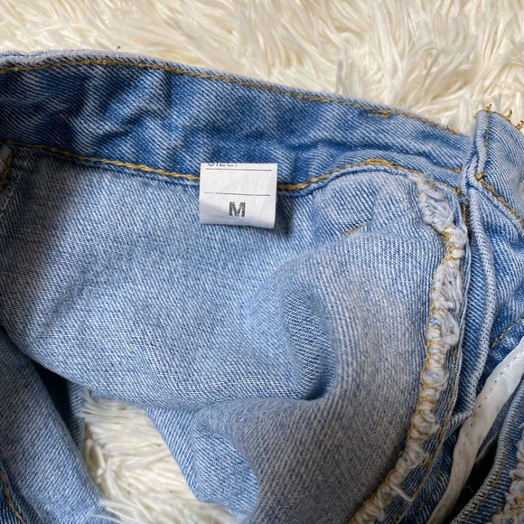 VINTAGE Jean Skort - Picture 5 of 5